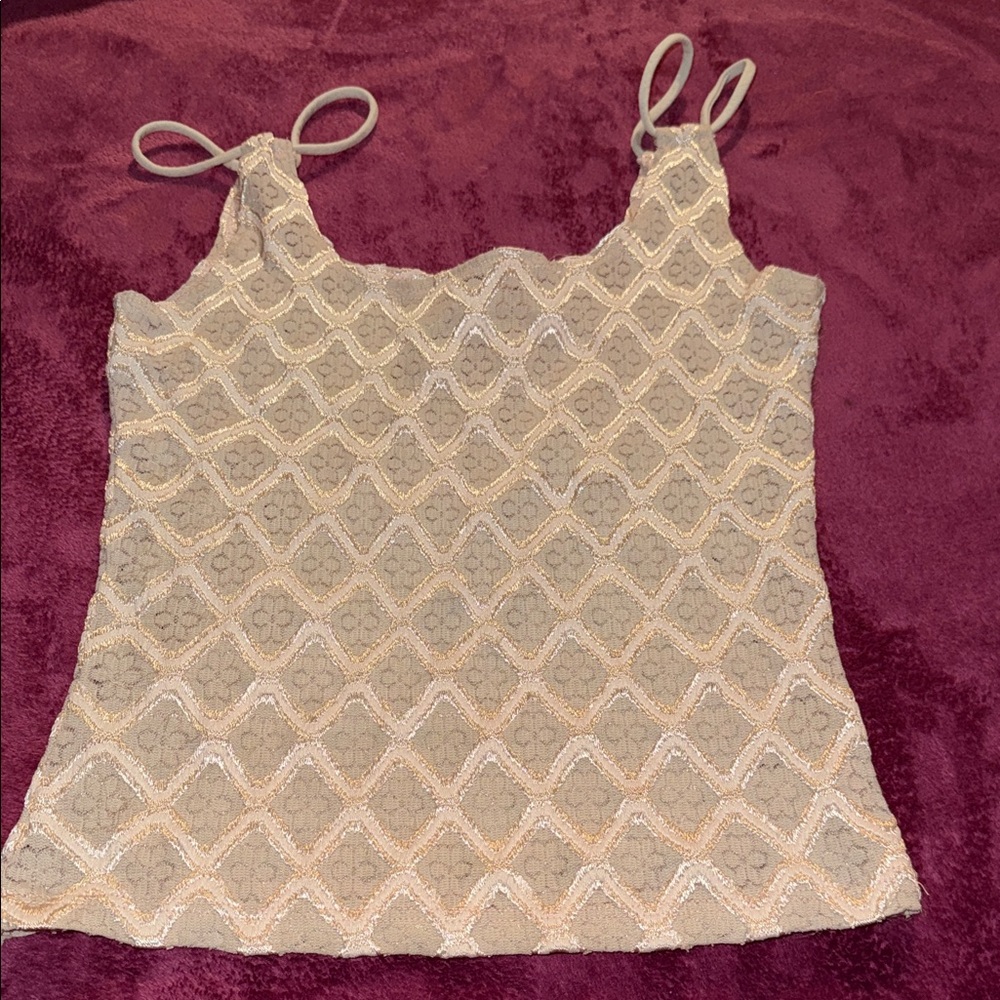 Elegant Lace Camisole in Cream